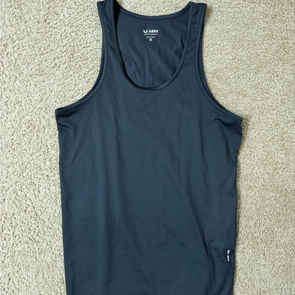 ASRV Dark Gray Slim Tank Top